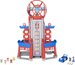 PAW Patrol De Film - Avonturenstad Hoofdkwartier-speelset - 91 cm hoog - met 6 actiefiguren en 1 voertuig