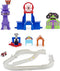 PAW Patrol De Film True Metal - Red Avonturenstad Racebaan - Marshall-voertuig - Schaal 1:55