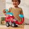 PAW Patrol Jungle Pups - Marshall's Olifant-brandweerwagen met projectielwerper - speelgoedauto met speelfiguur