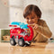 PAW Patrol Jungle Pups - Marshall's Olifant-brandweerwagen met projectielwerper - speelgoedauto met speelfiguur