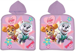 Paw Patrol Poncho Paars, 55x110cm