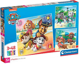 Paw Patrol - Puzzels - 3 stuks - 21 x 20,5 cm - Kinderen