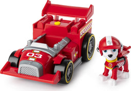 PAW Patrol Race & Go Ready Race Rescue - Marshall - Speelgoedvoertuig met geluiden en actiefiguur