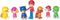 PAW Patrol Reddingswagens - Cadeauset met 7 speelgoedfiguren