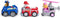 PAW Patrol Rescue Racers - set van 3-speelgoedauto's met terugtrekfunctie - Chase Marshall en Skye
