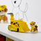 PAW Patrol - Rubble’s Bulldozer - speelgoedauto met speelfiguur - 68% gerecycled plastic - duurzaam speelgoed