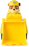 PAW Patrol - Rubble’s Bulldozer - speelgoedauto met speelfiguur - 68% gerecycled plastic - duurzaam speelgoed