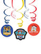 PAW Patrol - Slinger - Swirls - 61 cm - Rood/Blauw/Geel - 6 stuks