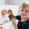 PAW Patrol speelgoed - Totum kaarten Chase en pups versieren met strass steentjes knutselen - Sint schoencadeau - junior diamond painting