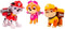 PAW Patrol - Speelset - Marshall, Rubble en Skye-actiefiguren
