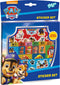 PAW Patrol Stickers 3 stickervellen en speelachtergrond Totum stickerset