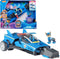 PAW Patrol The Mighty Movie - Chase's Raceauto - Transformerende-speelgoedauto met licht en geluid - inclusief Chase-actiefiguur