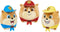 PAW Patrol The Mighty Movie - Liberty-knuffel met drie Junior Patroller-miniknuffels