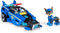 PAW Patrol The Mighty Movie - Politiewagen met Chase-actiefiguur licht en geluid