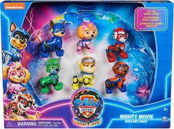 PAW Patrol The Mighty Movie - Speelfiguren Cadeaupakket met 6 verzamelbare actiefiguren