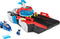 PAW Patrol The Mighty Movie - Vliegdekschip Hoofdkwartier met Chase-actiefiguur en Mighty Pups-voertuig