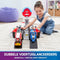 PAW Patrol The Mighty Movie - Vliegdekschip Hoofdkwartier met Chase-actiefiguur en Mighty Pups-voertuig