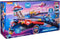 PAW Patrol The Mighty Movie - Vliegdekschip Hoofdkwartier met Chase-actiefiguur en Mighty Pups-voertuig