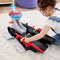 PAW Patrol The Mighty Movie - Vliegdekschip Hoofdkwartier met Chase-actiefiguur en Mighty Pups-voertuig