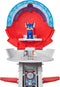 PAW Patrol The Mighty Movie - Vliegdekschip Hoofdkwartier met Chase-actiefiguur en Mighty Pups-voertuig