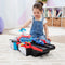 PAW Patrol The Mighty Movie - Vliegdekschip Hoofdkwartier met Chase-actiefiguur en Mighty Pups-voertuig