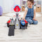 PAW Patrol The Mighty Movie - Vliegdekschip Hoofdkwartier met Chase-actiefiguur en Mighty Pups-voertuig