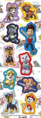 PAW Patrol Totum Knutselset 2 in 1 set 8 kaarten maken met mozaïekstickers en Gips gieten - incl. gips, verf en penseeltje