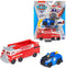 PAW Patrol True Metal Brandweerauto - Gegoten teamvoertuig met Chase-speelgoedvoertuig - schaal 1:55