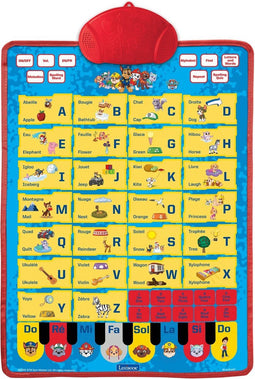 Paw Patrol Tweetalige Sprekende Educatieve Poster - EN/FR