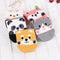 Paw Up Smiling Socks® - Leuke sokken - Verjaardagscadeau - Schattige sokken - 5 Paar - Maat 35-43 - Enkelsokken - Katoen - Cadeau voor haar