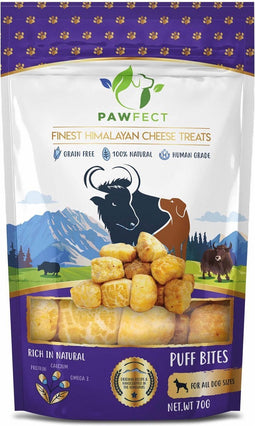 Pawfect Chew Puff Bites - Hondensnacks - 70 g