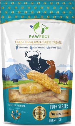Pawfect Chew Puff Strips - Hondensnacks - 70 g