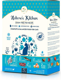 Pawfect Freeze Dried kattenvoeding Vis 250 gr.