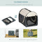 PawHut Hondenbox inklapbare hondentransportbox dier 2 kleuren 5 maten 1O-T46O-R3DG-1