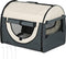 PawHut Hondenbox inklapbare hondentransportbox dier 2 kleuren 5 maten 1O-T46O-R3DG-1