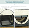 PawHut Hondenbox inklapbare hondentransportbox dier 2 kleuren 5 maten 1O-T46O-R3DG-1