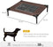 PawHut Hondenmand met verhoogd design D04-211