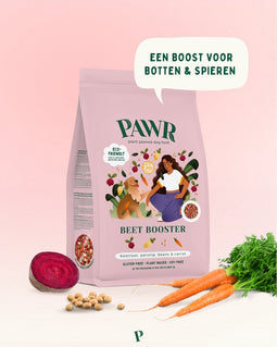 Pawr Plantaardig Beet Booster - Hondenvoer - Rode Biet Pastinaak Bonen 750 g Glutenvrij - Sojavrij
