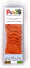 Pawz Rubber Dog Boots - Hondenschoen - Oranje Small