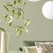Kunsttak Eucalyptus - Polyester - Groen - 100 cm hoog