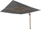 4 Seasons Outdoor Hacienda Zweefparasol 300x400 - Antraciet/Houtlook Frame