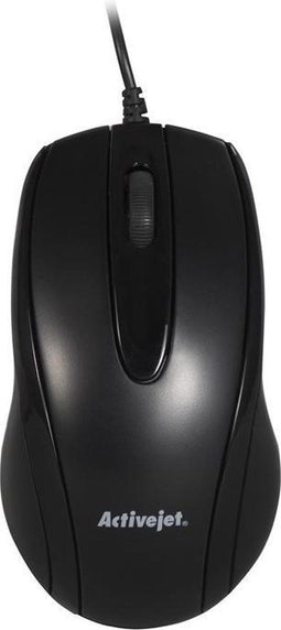 Activejet AMY-083 muis Ambidextrous USB Type-A Optisch 1000 DPI