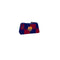 F.C. Barcelona Reistasje - Sportief - 22 x 10 x 8 cm - Blauw Kastanjebruin