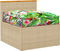 vidaXL - Palletkussen - voor - Zit - Tropical - Jungle - 70x70x12 - cm - Oxford - Stof