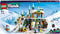 LEGO Friends Vakantie skipiste en café Wintersport Set met Dieren Figuren 41756