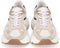 PS Poelman TOKIO - Dames sneaker - Chunky zool 5 cm - Beige met combinatie