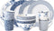 Laura Ashley Blueprint Collectables Serviesset 4 persoons - Servies - 12 Delig - Kerstservies porselein