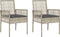 vidaXL - Ligbedden - 2 - stuks - met - Kussens - Lichtgrijs - Poly - Rattan