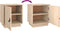 vidaXL - Nachtkastjes - 2 - st - 40x34x45 - cm - massief - grenenhout