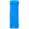 vidaXL - Kampeermatras - met - kussen - opblaasbaar - 1-persoons - blauw